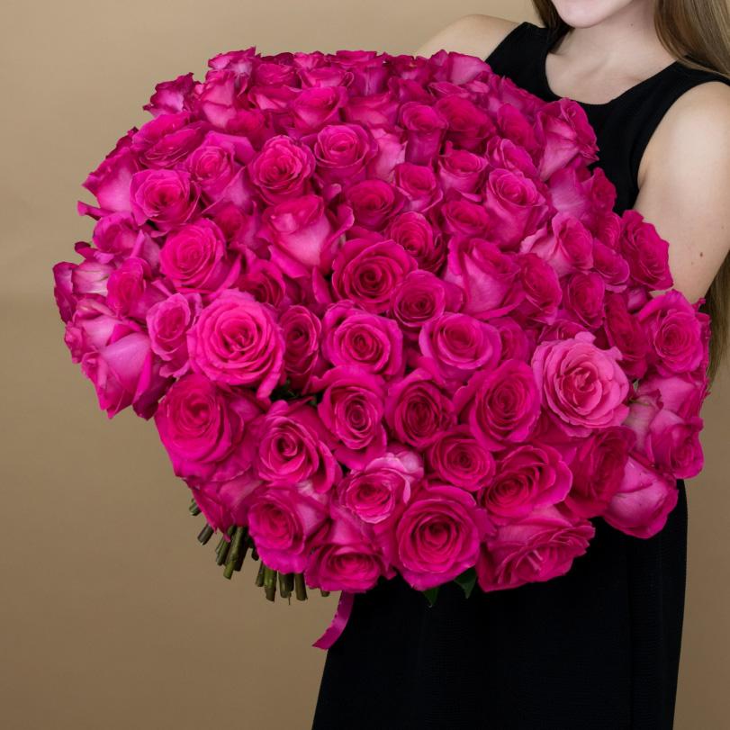 Роза розовая 40 см (Эквадор)